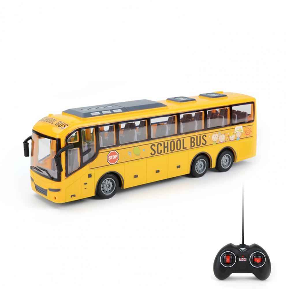 Bus radiocommandé école Jaune